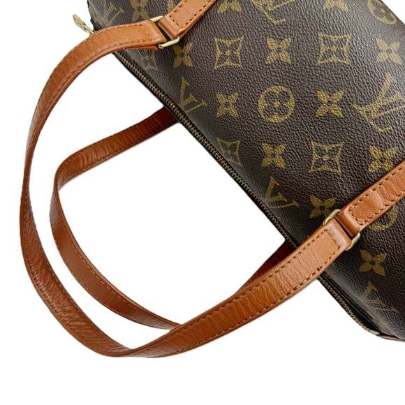 LOUIS VUITTON Brown Monogram Papillon 30 Tote Bag - Picture 9 of 12